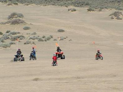 Fun At The Christmas Valley Sand Dunes.